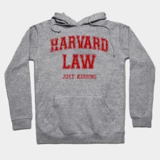 Vintage Harvard Law Jokes Hoodie